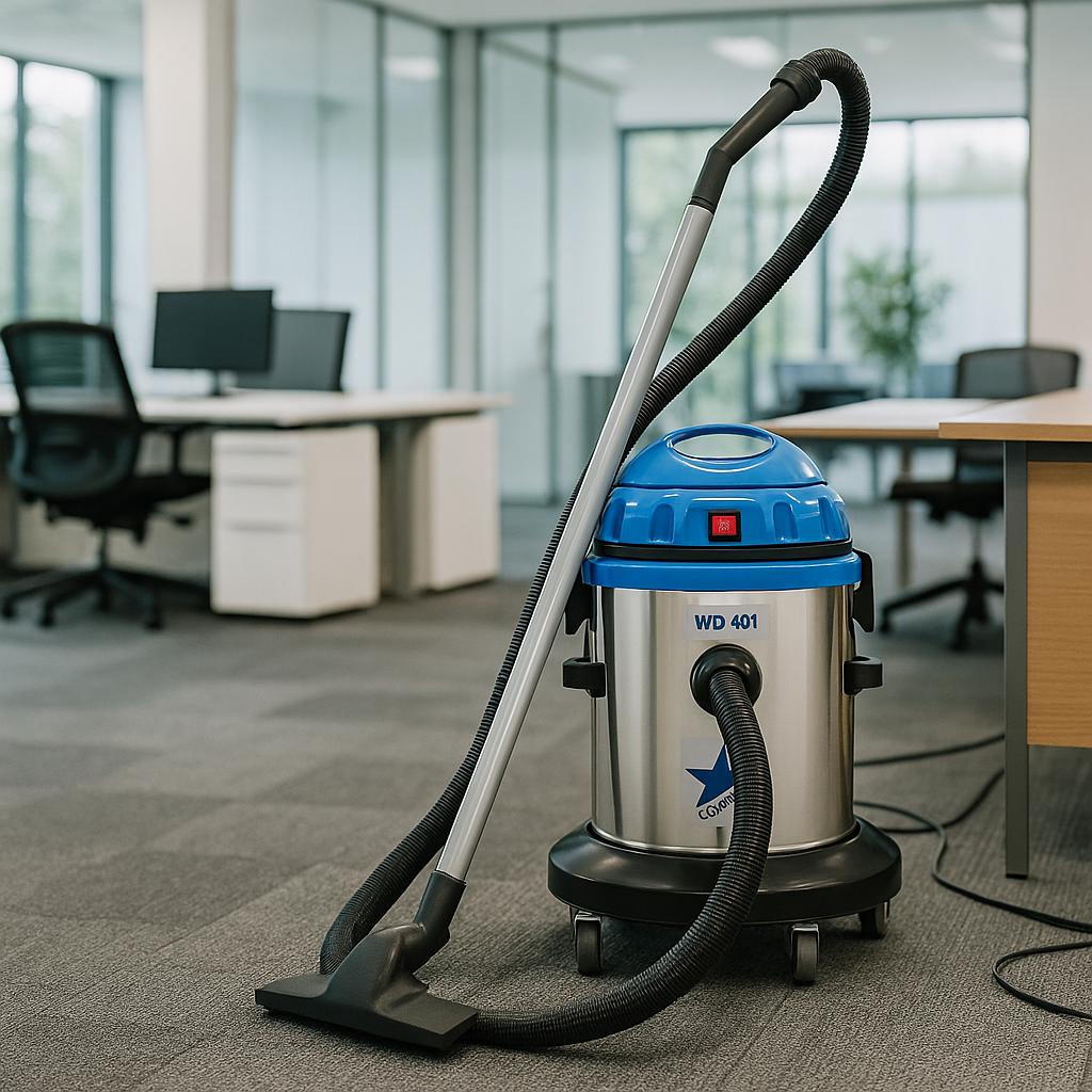 Cleanvac WD 401 Sanayi Tipi Islak Kuru Elektrik Süpürgesi | Endüstriyel Vakum Makinesi