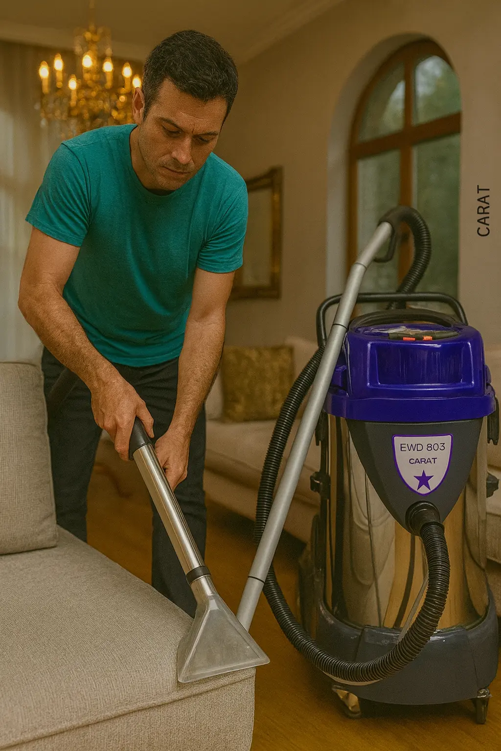 Cleanvac EWD 803 Halı ve Koltuk Yıkama Makinesi 